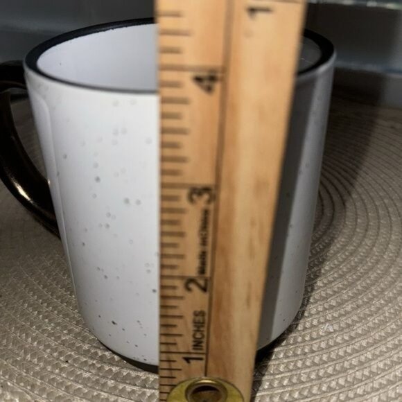 Threshold Stoneware "Warm And Cozy" Coffee Mug 4" - Picture 5 of 6